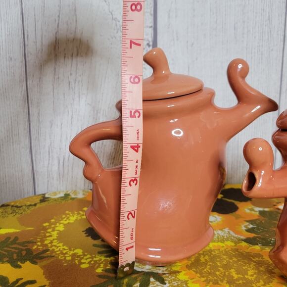 Orange Sassy Ceramic Dancing Teapots With Attitude - Picture 11 of 11